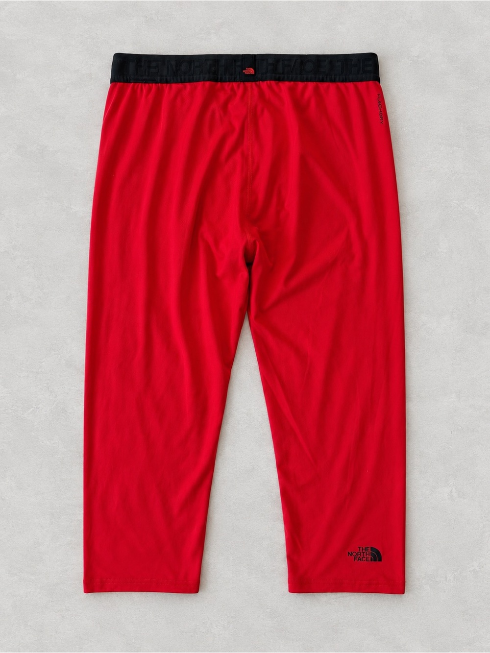The North Face Men Red 3/4 Flash Dry Athletic Base Layer Tights MEDIUM Outdoor